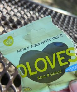 OLOVES Natural Whole Pitted Olives | 24 Pack Variety | Basil & Garlic, Chili & Oregano, Lemon & Rosemary | Vegan, Kosher, Gluten Free + Keto Friendly Healthy Snacks, 1.1 Ounce (Pack of 24) 1.1 Ounce (Pack of 24) 27 71n7wSSCedL