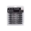 Winsor & Newton 0290024 ProMarker 6 Neutral Tones Set
