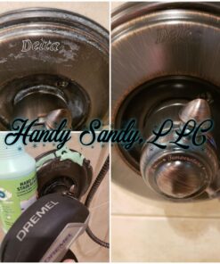 Dremel PC10-01 Versa Cleaning Tool- Grout Brush- Bathroom Shower Scrub- Kitchen and Bathtub Cleaner- Power Scrubber for Tile, Pans, Stoves, Tubs, Sinks Auto, and Grills- 50 71n8rOMabeL