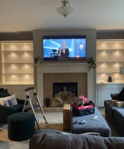 Brilliant Evolution Tap Light Push Lights 6pk w/Batteries + Remote, LED Stick On Lights Under Cabinets Battery Puck Lights with Remote - Under Counter Lighting Wireless Closet Kitchen Night Lights 6 pack (18 batteries included) 49 71n90NNmtoL