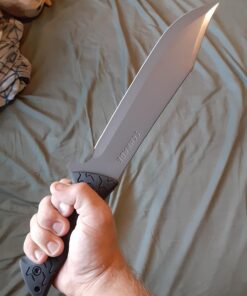 Schrade Leroy Fixed Blade with High Carbon Stainless Steel Bowie Blade for Outdoor Activities 48 71n9FYXLPCL