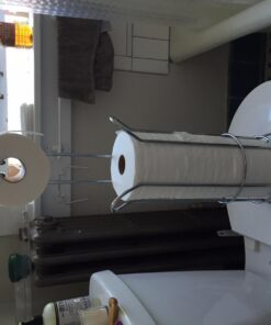 iDesign Classico Metal Toilet Tissue Roll Reserve Organizer for Bathroom, Compact Organizer, Holds 4 Rolls of Toilet Paper, Chrome Set of 1 29 71nA4Fb6DYL