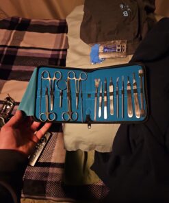 Advanced Dissection Kit Biology Lab Anatomy Dissecting Set with Stainless Steel Scalpel Knife Handle Blades for Medical Students and Veterinary by InstaSkincare 49 71nCjOaq7LL