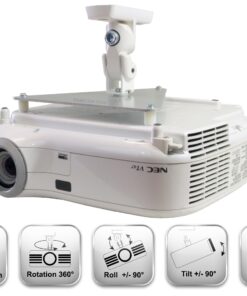 Projector-Gear Projector Ceiling Mount for EPSON PowerLite 1222 1224 1262W 1263W 1264 1284 8 71nDZE4gm3L