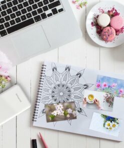 Zink Polaroid ZIP Wireless Mobile Photo Mini Printer (White) Compatible w/ iOS & Android, NFC & Bluetooth Devices 40 71nFVDWesZL