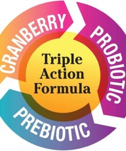 vH essentials Probiotics with Prebiotics and Cranberry Feminine Health Supplement - 120 Capsules (544-36) 120 Count (Pack of 1) 23 71nFoprP FL