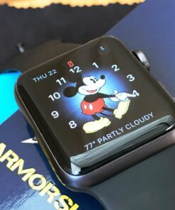 Armor Suit Apple Watch 42mm (Series 2/3 Compatible) Screen Protector (2 Pack) Full Coverage MilitaryShield Screen Protector For Apple Watch 42mm (Series 2/3 Compatible) -HD Clear Anti-Bubble 72 71nFoxmJpCL