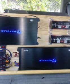 Rockville dB15 6000 Watt Peak/1500w RMS Mono 2 Ohm Amplifier Car Audio Amp 6000 Watt/1500w RMS 43 71nFy8mPDkL