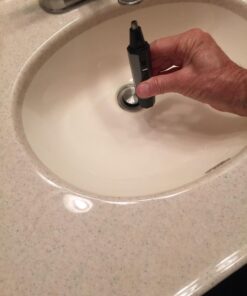 ToiletTree Products Nose Hair Trimmer with LED Light - Stainless Steel, Heavy-Duty Casing - Ear & Nose Hair Trimmer - Men's Grooming Trimmer for Beard, Eyebrows, and Ears 49 71nGXrE6knL