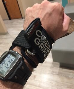 Cobra Grips PRO Weight Lifting Gloves Heavy Duty Straps Alternative Power Lifting Hooks for Deadlifts Adjustable Neoprene Padded Wrist Support Bodybuilding PRO Brown Leather One Size 24 71nI5boBz0L