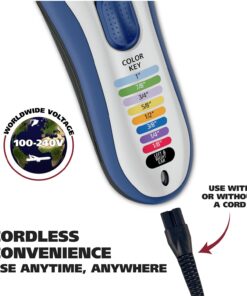 Wahl Color Pro Cordless Rechargeable Hair Clipper & Trimmer – Easy Color-Coded Guide Combs - for Men, Women, & Children – Model 9649P 26 71nIyPP5PKL