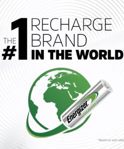 Energizer Rechargeable AA Batteries, Recharge Power Plus Double A Battery Pre-Charged, 8 Count 39 71nJhqwr7HL