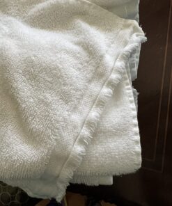 Amazon Basics Fast Drying Bath Towel, Extra Absorbent, Terry Cotton Washcloth, 12 x 12 Inch, White - Pack of 60 25 71nJzjid1BL