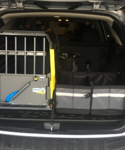 Higher Gear Trunk Storage Organizer for Car, SUV, Truck - Preferred Trunk Organizers for Car Organization, Trunk Organizer with 4 Compartments, 10 Pockets, Tie-Down Straps, Detachable Lid (Gray) Gray 29 71nKEipg0cL