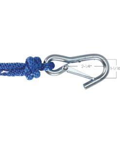 Extreme Max BoatTector Premium Solid Braid Anchor Line 3/8" x 50' Royal Blue 3 71nKrnf3tL
