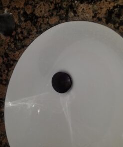 KES Bathroom Faucet Vessel Vanity Sink Pop Up Drain Stopper with Overflow Oil Rubbed Bronze, All Metal Rustproof Brass and 304 Stainless Steel, S2008A-ORB With Overflow, 1 Pack 50 71nLBi2RT7L