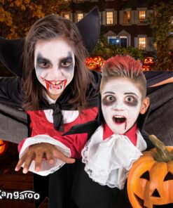 Kangaroo Halloween Super Family Makeup Kit: Professional SFX Face & Body Paint for Zombie Cosplay, Injuries, & Blood Effects 47 71nP3vge2 L 1