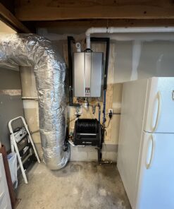 Rinnai RU199iN Condensing Tankless Hot Water Heater, 11 GPM, Natural Gas, Indoor Installation 33 71nQAc3KCL