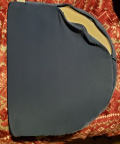 Pharmedoc Cooling Pregnancy Pillows for Sleeping Wedge Pillow, Maternity Pillow,Belly Wedge Memory Foam, Pregnancy Must Haves, New Mom Gifts for Women, Cooling Cover Navy Cooling Navy 45 71nQa41 DZL