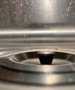 KES Kitchen Sink Drain Strainer 3-1/2-Inch Sink Drain Assembly Stopper with Deep Basket Cover Lid Rustfree SUS 304 Stainless Steel, S3001 56 71nR14 YABL