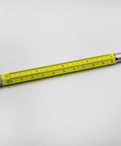 6 in 1 Multitool Pen with Gift Box - Includes 1 Ballpoint Pen, Universal Stylus Pen, Ruler,Flat and Phillips Screwdriver Bit, Level Gauge - The Perfect Multi-Function Gadg (Model B, 1PCS LIGHT YELLOW) Model B 16 71nRQRaMAPL