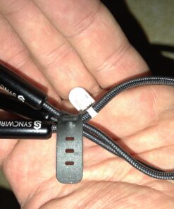 Syncwire Headphone Splitter, Nylon-Braided Extension Cable Audio Stereo Y Splitter (Hi-Fi Sound), 3.5mm Male To 2 Ports 3.5mm Female Headset Splitter for Phone, PS4, Switch, Tablets & More Black 55 71nRvucMThL 2