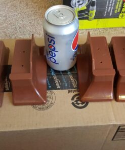 Stander Recliner Risers, Non-Slip Chair Lifters for Adults, Seniors, and Elderly, Low Profile Seat Raiser for Sitting and Standing Assistance, Compatible with Wooden Base Recliners, Set of 4 22 71nSJZyv1TL