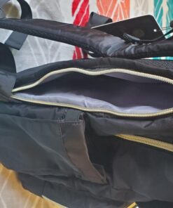 Bamomby Diaper Bag, Diaper Bag Backpack for Baby Boys Girls, Multifunction Large Rucksack Diaper Bags with Changing Pads, Waterproof Travel Back Pack Knapsack for Dad & Mom -Stylish Black 64 71nSZoJfasL 1