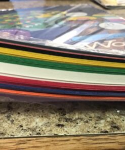Prang (Formerly SunWorks) Smart-Stack Construction Paper, 11 Assorted Colors, 12" x 18", 150 Sheets 12" x 18" 22 71nU8uUt31L