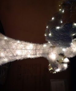 YIHONG 4 Set Fairy Lights Battery Operated - 16.4ft Led Christmas String Lights 8 Modes 50 LED Starry Lights - Copper Wire Firefly Lights for Wedding Birthday Party Christmas Decoration- Warm White 37 71nUYNGENHL