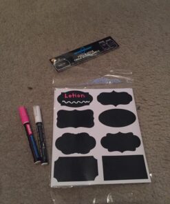 MMFB Arts & Crafts Chalk Markers - Liquid Chalk Paint Pens for Businesses, Restaurants, School, Blackboard, Window, Erasable, Non-Toxic, Water-Based, Reversible Tips Markers (2 pack Bright 3mm) 2 Bright 3mm 26 71nVBYZZXtL