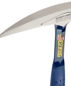 ESTWING BIG BLUE Welding/Chipping Hammer - 14 oz Slag Removal Tool with Forged Steel Construction & Shock Reduction Grip - E3-WC 25 71nVIptIgBL