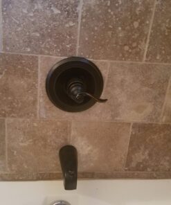 Delta Faucet Windemere 14-Series Tub and Shower Faucet Set, Shower Handle, Oil Rubbed Bronze Shower Faucet, Delta Shower Trim Kit, Oil Rubbed Bronze BT14496-OB (Valve Not Included) Without Rough Tub/Shower Faucet 44 71nVUvRRIL