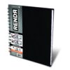 Crescent Creative Products 8-inch RENDR Wire-Bound Sketchbook, 8" x 8", Model:12-00017 8" x 8" Wirebound Sketchbook 37 71nWwULkKvL