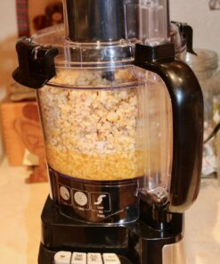 Hamilton Beach Stack & Snap Food Processor and Vegetable Chopper, BPA Free, Stainless Steel Blades, 12 Cup Bowl, 2-Speed 450 Watt Motor, Black (70725A) 39 71nX Cw6EL 3