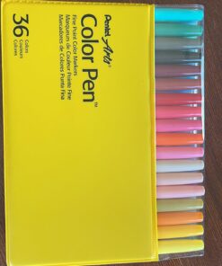 Pentel Color Pen, Set of 36, Assorted (S360-36) 44 71nX829pFML