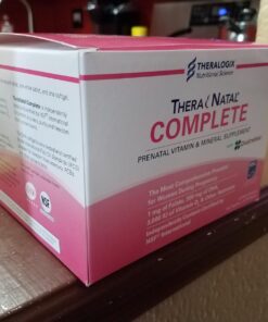 Theralogix TheraNatal Complete Prenatal Vitamin Supplement - 91-Day Supply - with DHA, Vitamin D3, Folate, Iodine, Choline, Iron, Vitamin B6 & More - NSF Certified - 182 Tablets & 91 Softgels 24 71nXUlJpMZL