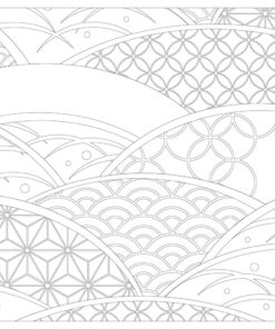 Vive Le Color! Japan (Adult Coloring Book): Color In; De-stress (72 Tear-out Pages) 52 71nYCiuSdWL