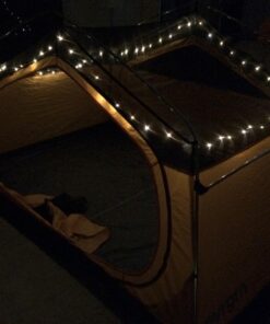 RTGS 60 LEDs String Lights Battery Operated on 20 Feet Long Silver Color Wire, Indoor and Outdoor with Waterproof Battery Box and Timer (Warm White) Warm White 25 71nYDeK9L