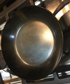 Matfer Bourgeat, Gray 0 Black Steel Round Frying Pan, 10 1/4-Inch 39 71nZ7S2bXwL