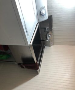 GRIDMANN 30" Wide Stainless Steel Kitchen Prep & Utility Sink, 1 Compartment NSF Commercial Sink with 24" x 24" Bowl for Restaurant, Laundry, Garage 48 71nZ8M5F7hL 3