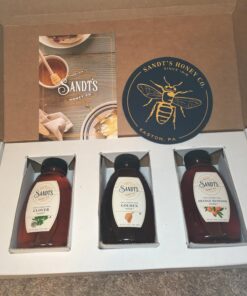 Sandt's Unfiltered Raw Honey Varietal Bundle - Golden, Clover & Orange Blossom (3 LBS) Golden, Clover, Orange Blossom 23 71nZNao9dL