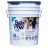 Safe Paw, Child Plant Dog Paw & Pet Safe Ice Melt -35lb, 100% Salt/Chloride Free -Non-Toxic, Vet Approved, No Concrete Damage, Fast Acting Formula, Last 3X Longer 35 Lbs 24 71nZQtYw6sL