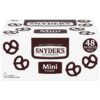 Snyder's of Hanover, Mini Pretzels, Individual Packs, 48 Ct Minis 48 Count 17 71naZ qcdtL