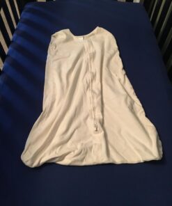 HALO 100% Cotton Sleepsack Swaddle, 3-Way Adjustable Wearable Blanket, TOG 1.5, Cream, Small, 3-6 Months Small (Pack of 1) 36 71nb0uwQtL