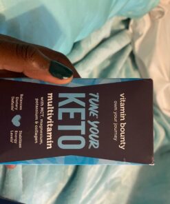 Vitamin Bounty Tune Your Keto Multivitamin - Keto Vitamins, Keto Multivitamin Women and Men, Electrolytes with Vitamin C, Magnesium, Collagen, Potassium, MCT, Energy Support - 90 Capsules 40 71nbBP7 dKL