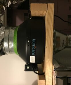 Hurricane 8 Inch Inline Fan 745 CFM - Quiet Fan with Steel Housing and Powder-Coated Finish, Easy Installation 8-Inch 29 71ncLQqyj2L