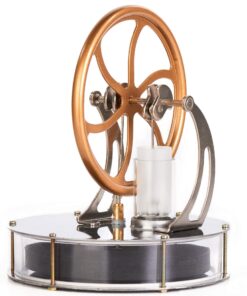 Sunnytech Low Temperature Stirling Engine Motor Steam Heat Education Model Toy Kit (LT001) Gold 13 71ndAqFm9PL