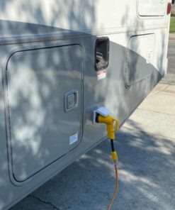 50 AMP RV Trailer Marine Power Cord Power Inlet - Female Twist locking Connector - Weatherproof Boot Kit 22 71ndCKEkVCL