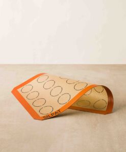 Alternative view of Silpat Perfect Macaron Non-Stick Silicone Baking Mat, 11-5/8" x 16-1/2", Orange